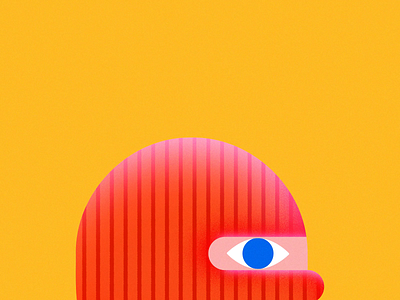 C for Creep animation graphic design illustration minimal motion graphics sound design