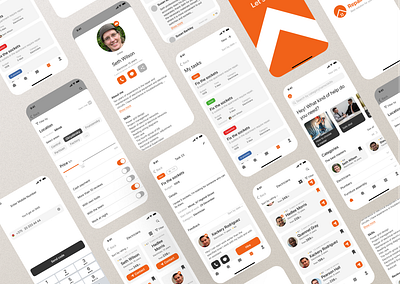 Rapair service app app mobile mobile design repair service ui