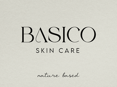 Minimal branding logo design for Basico skincare brand identity design brand mark branding branding design branding logo designlogo freelance graphic designer graphic design illustrator logo logo creation logo designer logo inspiration logo mark logo type logo work logodesignservice logos skincare branding typography