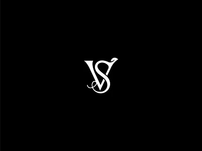 VS Monogram apparel beauty brand brand identity branding custom design fashion graphic design icon illustration logo luxury minimal modern monogram symbol ui unused vs