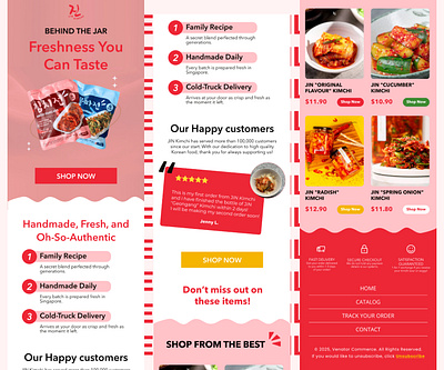 EMAIL DESIGN email design email marketing email newsletter design email template food email design klaviyo email design mailchimp email design responsive email design