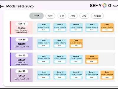 Time Table 3d android branding education ui webpage website