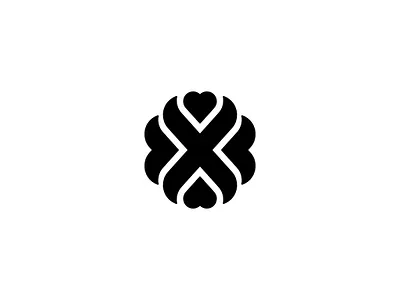 Letter X Love Flower Nature Logo beauty branding branition cafe design fashion graphic design letter letter x logo logoground logoinspiration logoku logopond love monogram proffartline realestate restaurant scalebranding