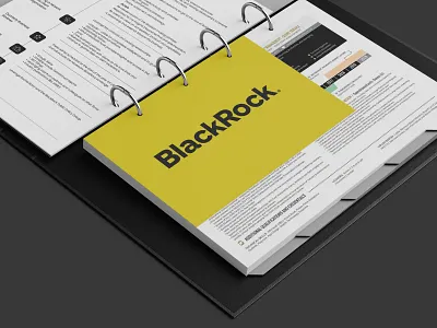 BlackRock Business Plan Design | Minimalist Design adobe indesign animation annual report design branding brochure catalog clean design company profile creative designverse dribbble graphic design graphic designer investment minimal motion graphics