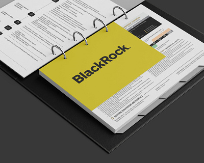 BlackRock Business Plan Design | Minimalist Design adobe indesign animation annual report design branding brochure catalog clean design company profile creative designverse dribbble graphic design graphic designer investment minimal motion graphics