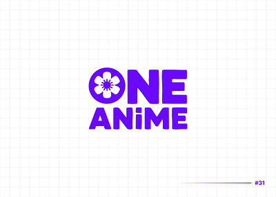 Wordmark - OneAnime logo logo design wordmark