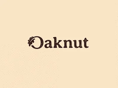 Oaknut Brand Identity acorn branding coffee coffee logo drink logo environment identity natural o logo oak oak leaf sustainable