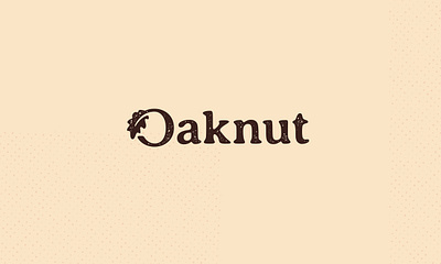 Oaknut Brand Identity acorn branding coffee coffee logo drink logo environment identity natural o logo oak oak leaf sustainable