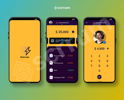 Wallet application 3d animation app branding design graphic design illustration logo minimal motion graphics ui ux vector