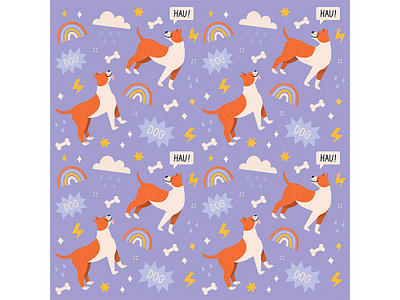 Pattern design article artwork design dog dogs graphicdesign illustration illustrator pattern patterndesign work