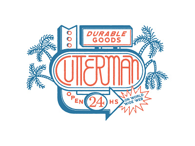 T-shirt WEB apparel branding design illustration lettering t shirt vector