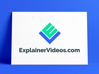 ExplainerVideos.com Logo Design branding design identity logo logo design logos portfolio typography videos