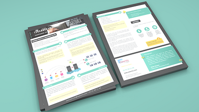 Ozitem - Brochure brochure illustrator indesign print