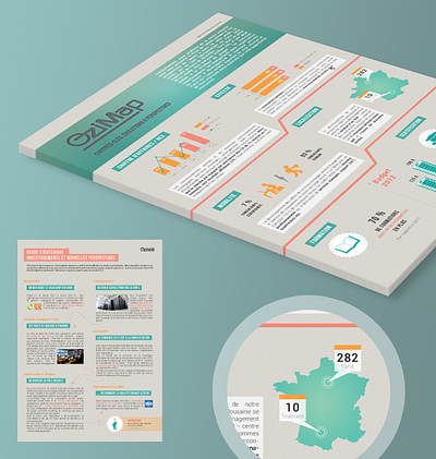 Ozitem - Infographics brochure illustrator indesign infographics photoshop print