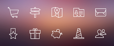 Icon pack icon illustrator logo ui