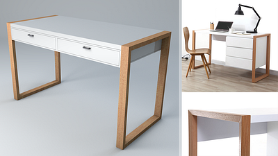 3D Desk 3d cinema4d furniture