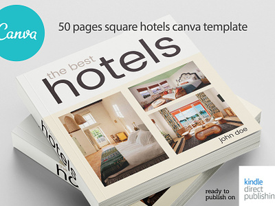 Canva Best Hotel Square Mag Template