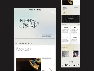 Concept 2, Investment Firm concept design homepage interface ui ux web web design