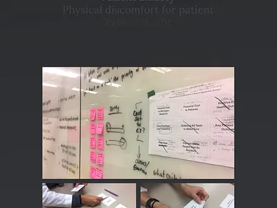 Card Sort Findings card sort minimal type typography visualize