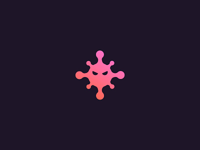 Virusia brand identity branding design gradient gradient logo icon illustration illustrator infected logo modern logo monogram pharmacy logo software logo tech logo technology logo vector virus virus logo virusia
