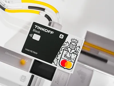 3d illustration bank card 3d 3d illustration bank banking blender cinema cinema4d cycles design ios octane render ui uiux ux design