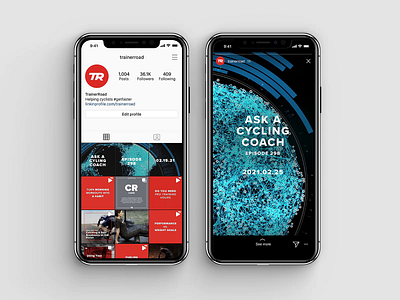 Adaptive Training Launch Announcement Teaser app bike bikes branding cycling design graphic design instagram logo marketing social media sport ui ux