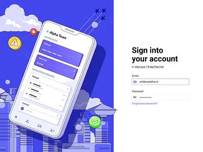 Login Update - Ready Five design icon icons illustration input login phone sign in sign up ui