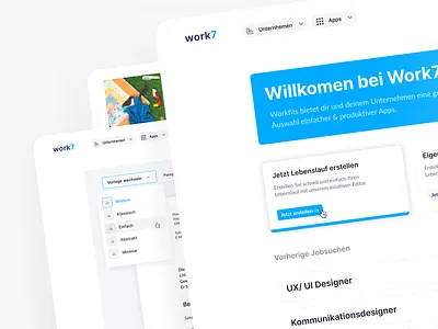 work7 — Job Platform clean job job platform job search minimal modern platform product design ui ui ux design ux ux design webapp website