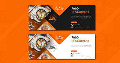 Food Banner app branding design graphic design illustration logo