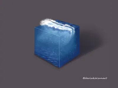 Ocean Wave 2d 2dart conceptart design gamedesign gamedev gameui icon illustration materials oceanwave texture wave