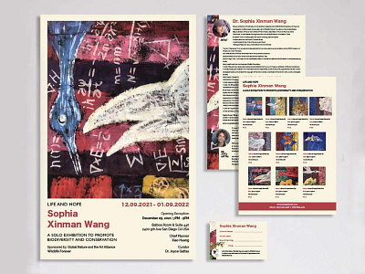 Life & Hope Art Exhibition Design art artist branding businesscards clean communication community design exhibition flyer fundraiser gallery graphic design illustration indesign labels marketing collateral nonprofit print visualarts