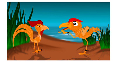 Cock Argue 3d animation graphic design motion graphics