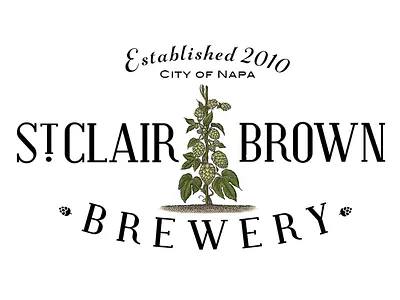 Hop Plant Logo branding illustration logo roger xavier scratchboard woodcut