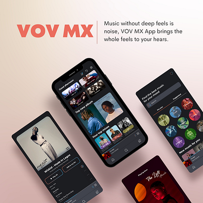 VOV App 3d app branding design graphic design logo motion graphics ui ux