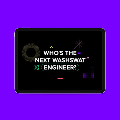 Washswat Engineer Blog KeyVisual branding graphic design icon illust illustration pictogram ui vector visual identity