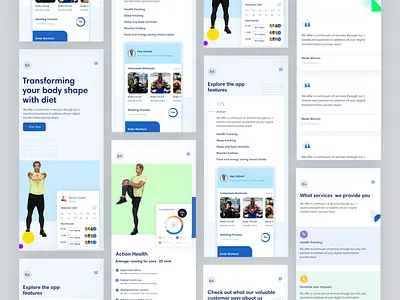 Fitness Mobile Responsive design branding design fit fitness fitness responsive fitness website graphic design gym gym landing page landing page logo popular design training ui workout workout gym workout web