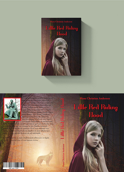 Red Riding Hood book cover book book cover book cover design cover cover design design fairy tale graphic design print design typography