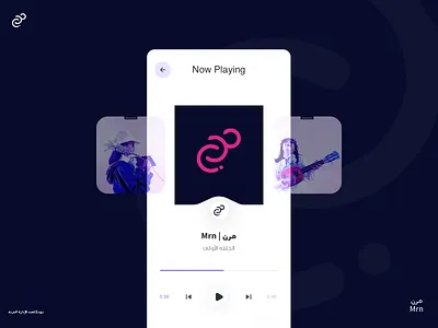 مرن | Mrn Podcast agile app branding design illustration illustrator logo podcast scrum sketch