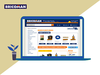 Bricoman - Ecommerce Magento adobe cms design flows invisionapp magento sketch ui user experience user interface ux