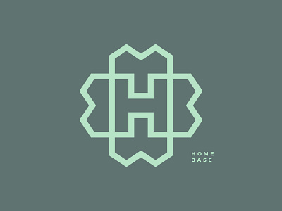 Home Base adventure base camp construction creative logo home house letter logo inspiration monogram real estate resident simple logo