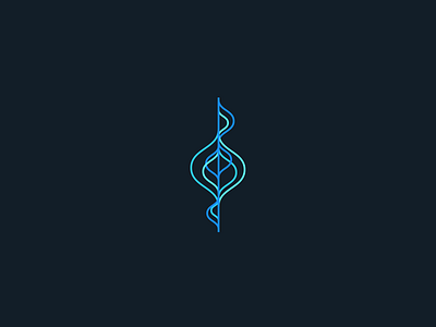 Clef branding c cclef clef designer g gclef hire identity illustration lineart logo minimal music simple sound wave waves