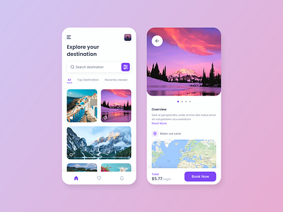 Travel App app branding design dribbble graphic design tourism travel ui uidesign uiux ux uxdesign