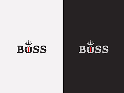 Boss Logo Design 3d animation boss brand branding design graphic design icon illustration logo mascot minimallist motion graphics typography ui ux vector vintage