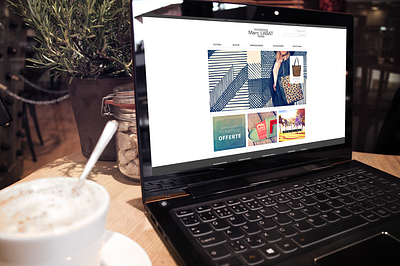 Marc Labat - Homepage ecommerce homepage webdesign wordpress