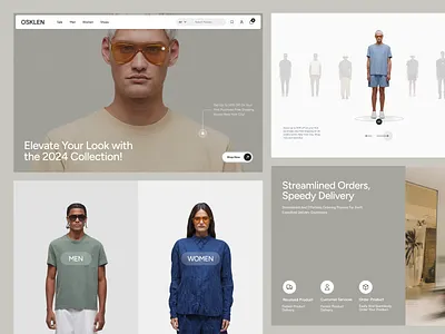 Osklen - Fashion eCommerce branding design ecommerce elementor fashion framer landing lifestyle online page product shop store ui unique webflow website wordpress