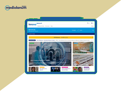Banca Mediolanum - Portale Innova adobe design flows invisionapp sketch ui user experience user interface