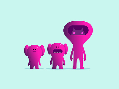 Somewhere great alien branding cartoon character design dribbble illustration mascot speaking talking