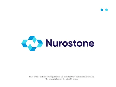 nurostone brand brand identity branding brandmark design identity letter logo logo logo design logo designer logomark logos logotype monogram n logo negative space typography