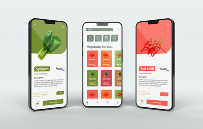 Food Delivery Mobile App UI Kit Template mobile app ui ux