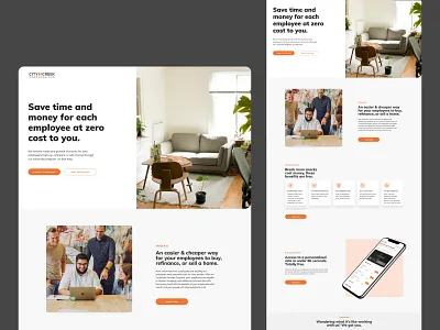 Real Estate Page cozy design digital web digital website home house real estate site refinance ui ui design ux ux design web design website welcoming white white space